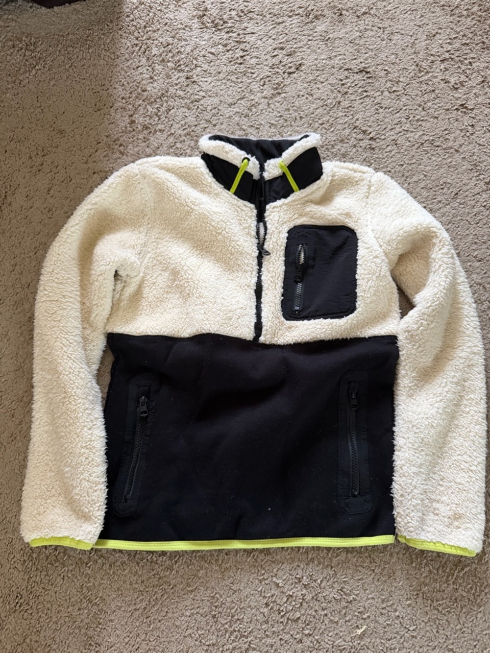 Joe’s Two-Tone Sherpa Pullover
